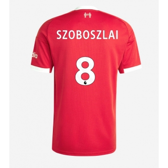 Billige Fotballdrakt Liverpool Dominik Szoboszlai #8 Replika Hjemmedrakt 2025-26 Kortermet